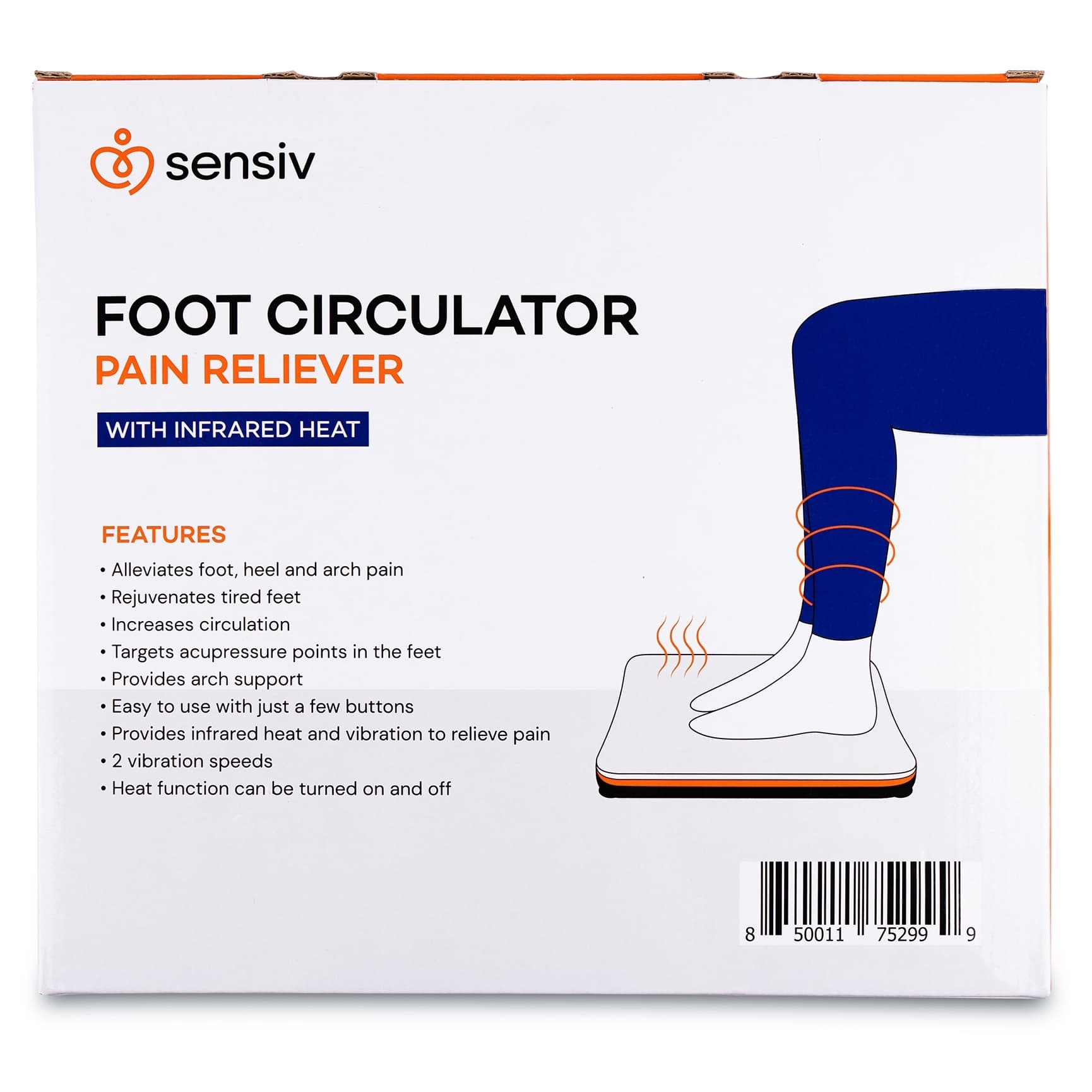 Sensiv Foot Circulator Massager For Blood Circulation - Image 2