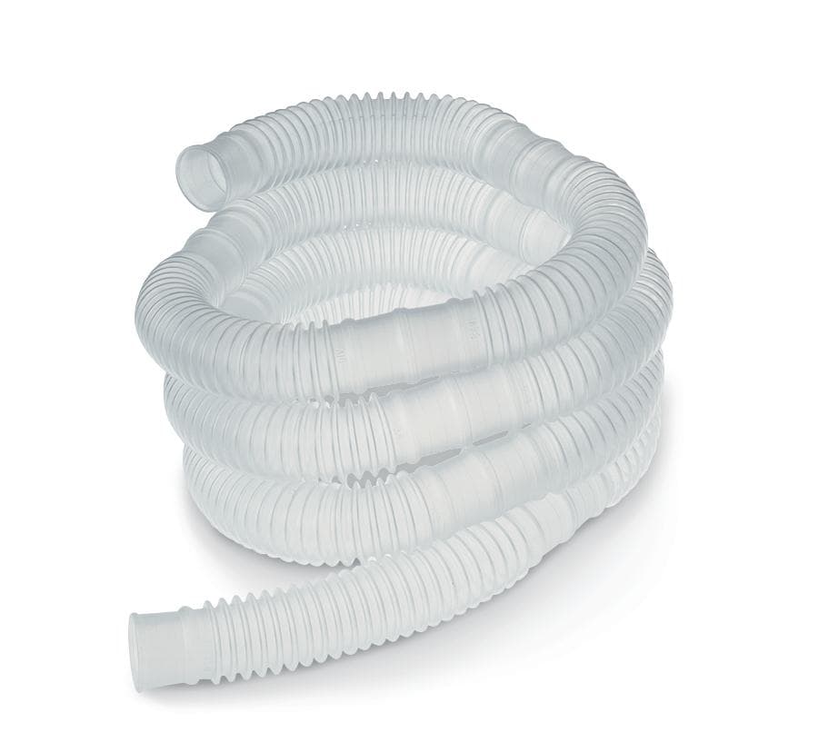 AirLife Clear Segmented 6 Foot Oxygen Supply Corrugated Tubing - Case of 50 - Image 1