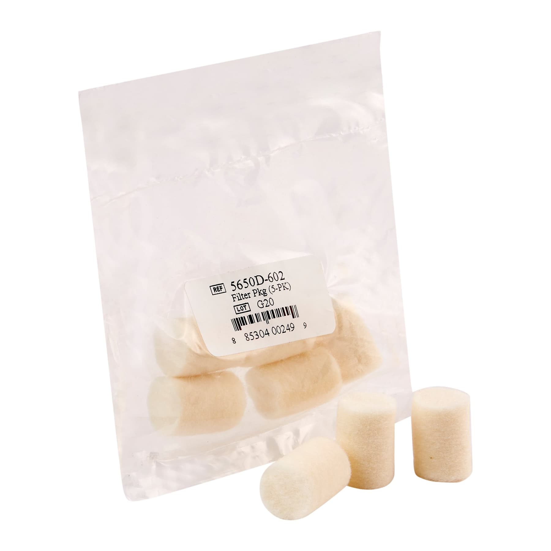 Devilbiss Pulmo-Aide Long-Life Air Inlet Filter - Package of 5