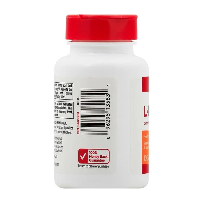 Leader L-Lysine Tablets, 500 mg - Bottle of 100 - Image 3