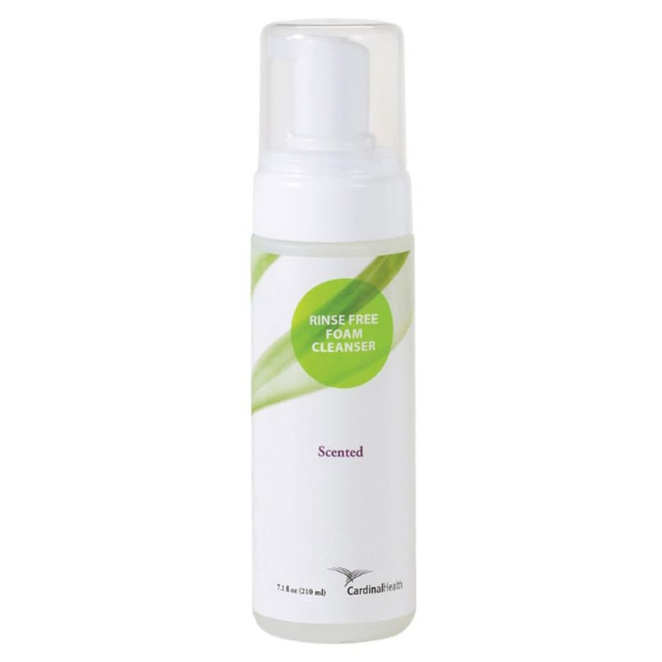 Cardinal Rinse Free Foam Cleanser, 7.1 oz - Case of 48 - Image 1