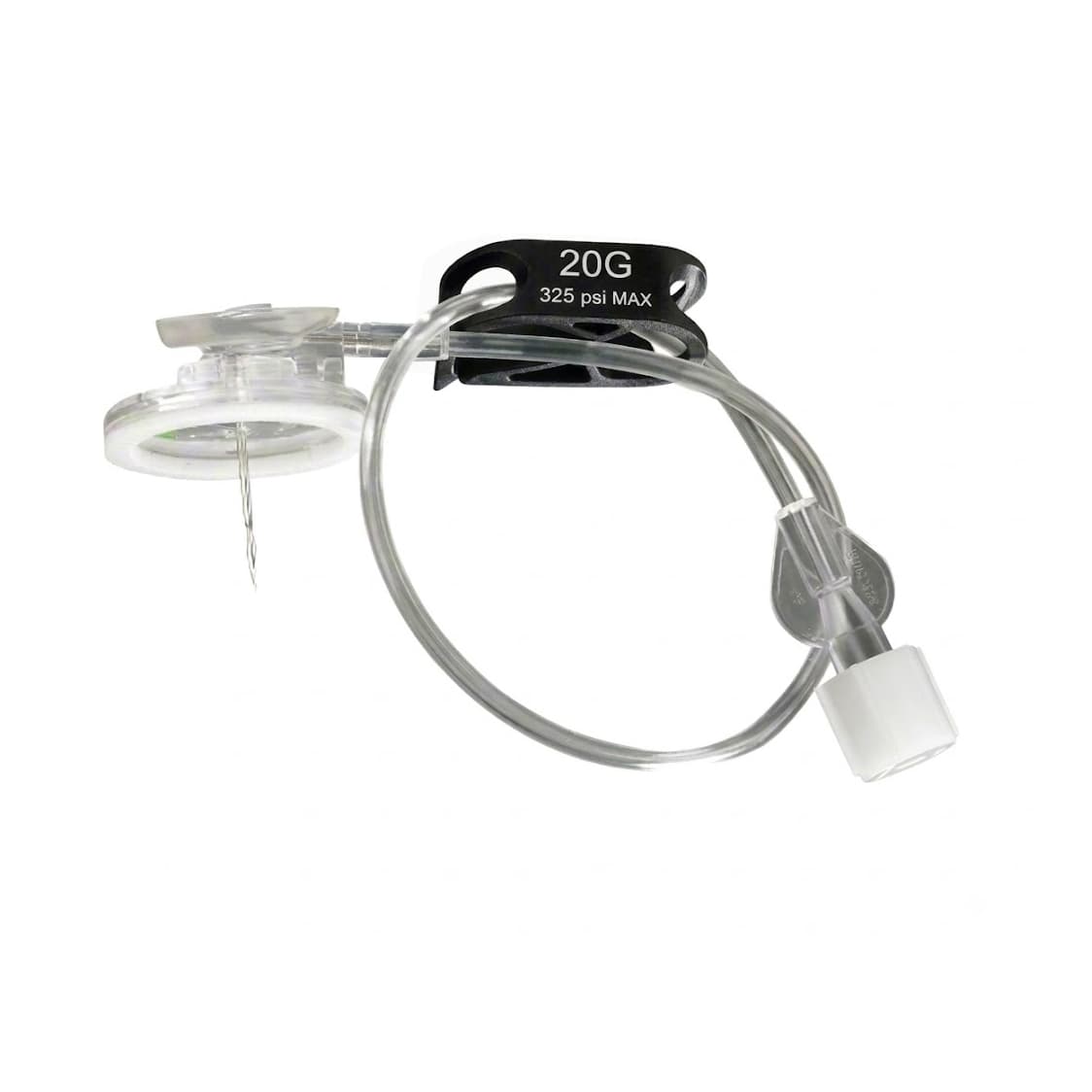 Surecan Safety II Huber Needle Infusion Set, 20G x 0.8 in. (20mm) - Case of 100 - Image 1
