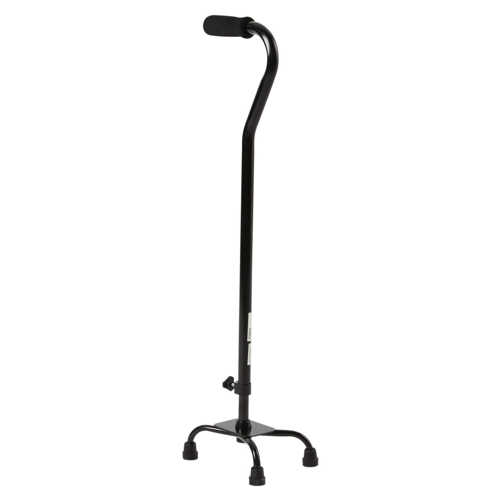 McKesson Steel Vinyl Grip Small Base Quad Cane - Image 3