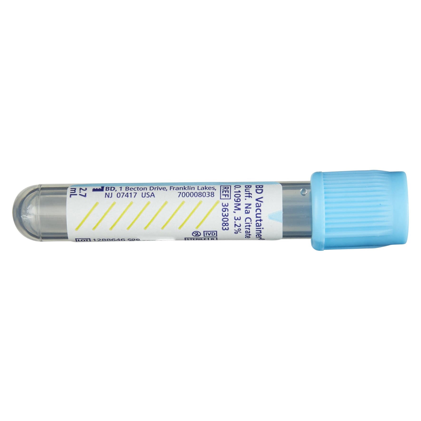 BD Vacutainer Plus Sodium Citrate Blood Collection Tube - Image 3