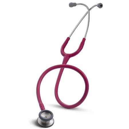 3M Littmann Classic II Classic Stethoscope, Pediatric, Raspberry - Image 1