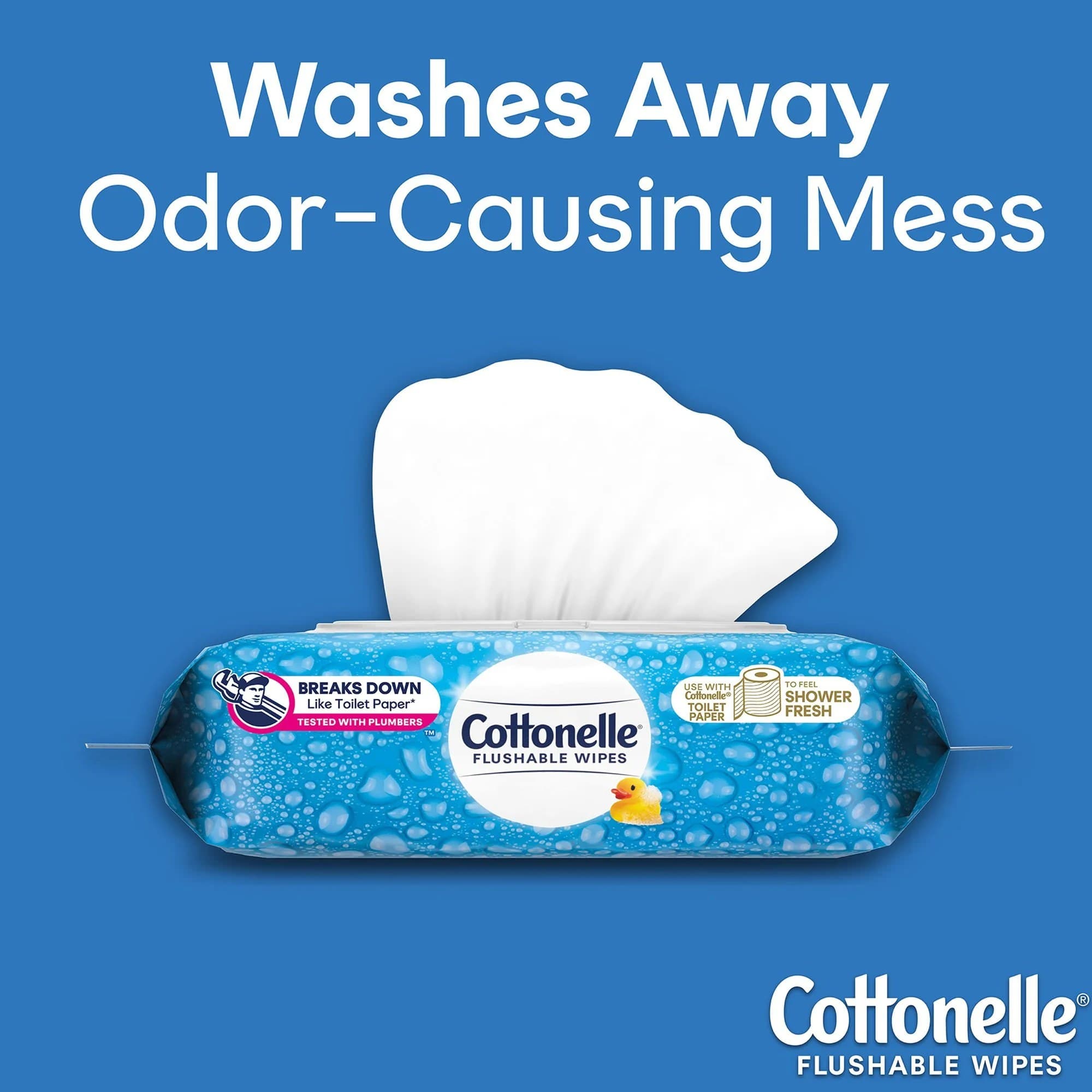 Cottonelle FreshCare Flushable Wipes - Image 2