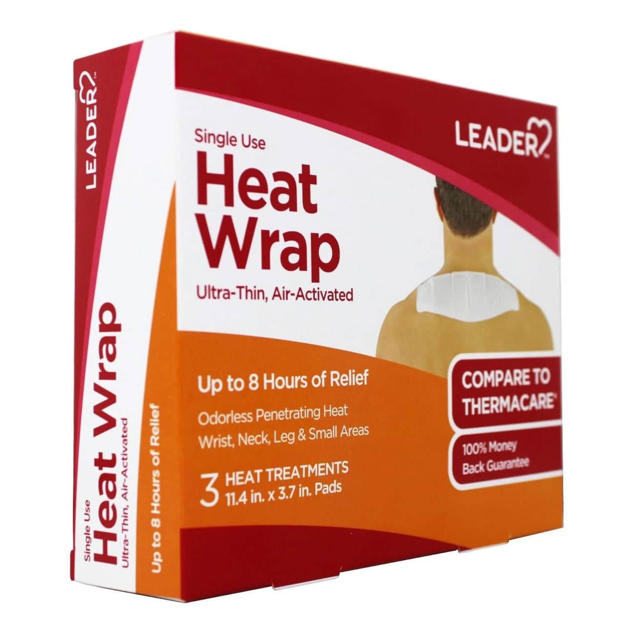 Leader Heat Wrap, Small, 8 Hour, Single Use, 3 Count - Each - Image 2