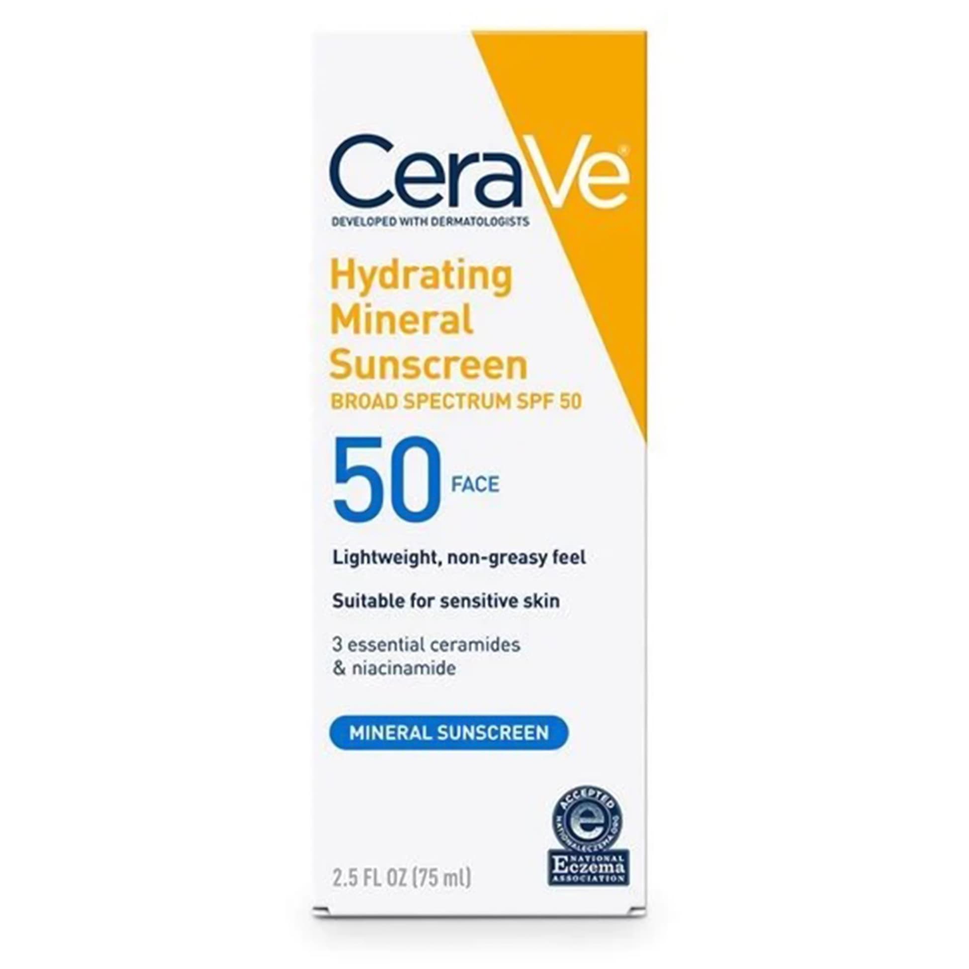 CeraVe Hydrating Mineral Sunscreen SPF Lotion - Image 4