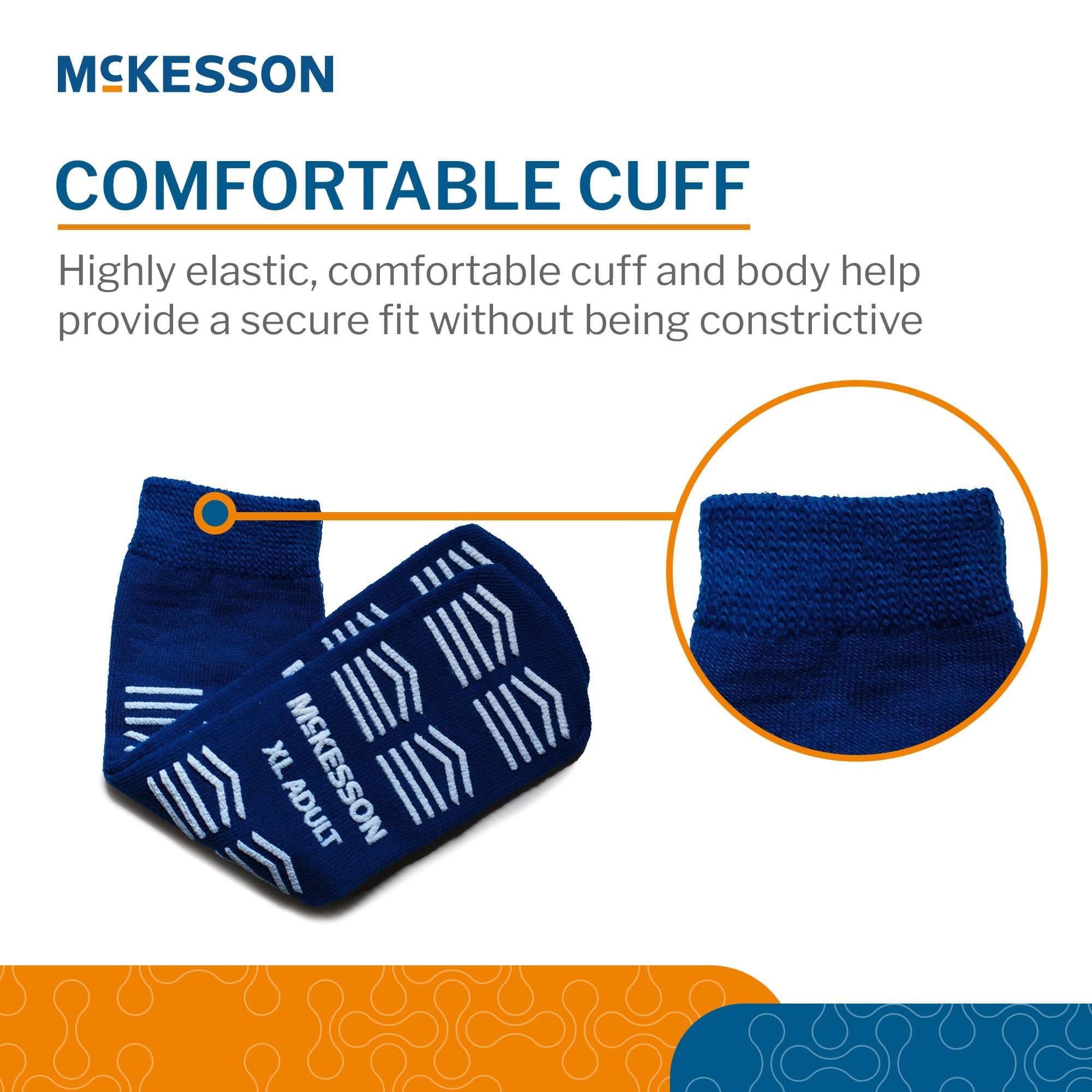 McKesson Unisex Adult Slipper Socks - Image 4