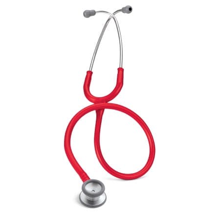 3M Littmann Classic II Classic Stethoscope, Pediatric, Red - Image 1