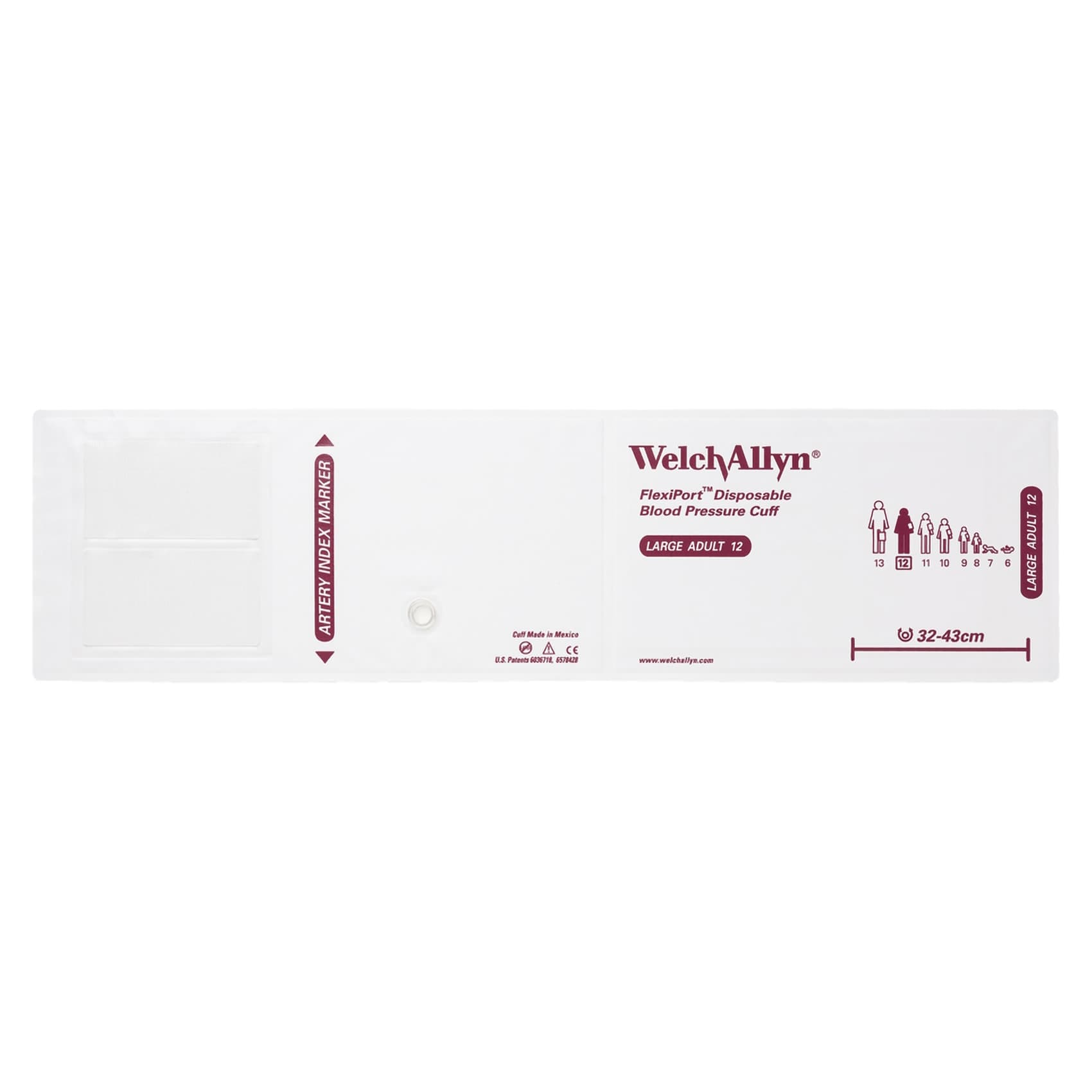 FlexiPort Soft Disposable Blood Pressure Cuff - Image 2