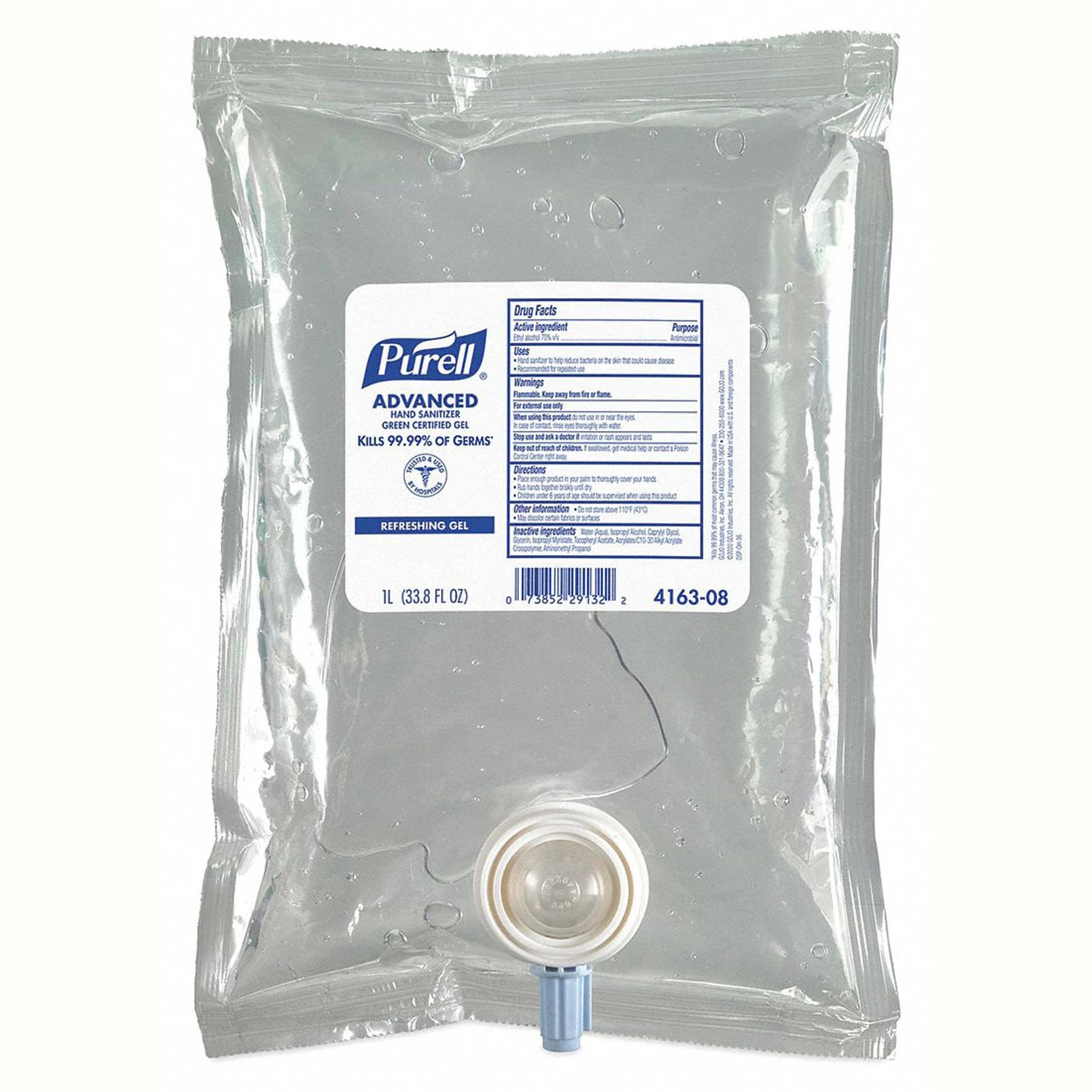 Purell Advanced Hand Sanitizer Refill for CS2 Dispensing System