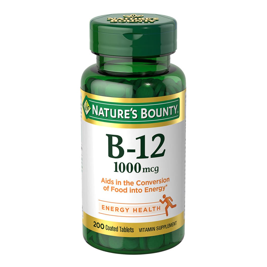 Nature's Bounty B-12, 1000mcg - Bottle of 100
