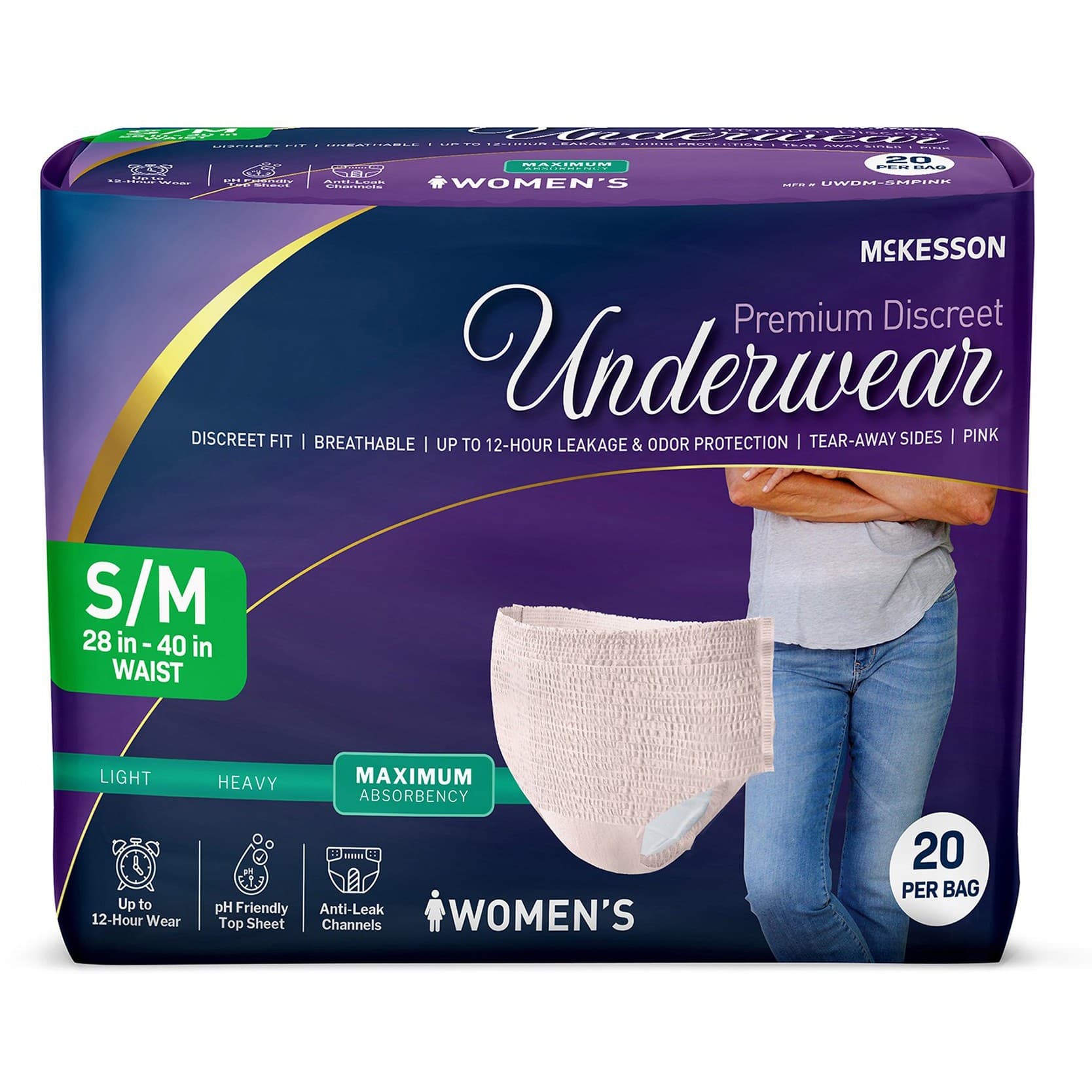 McKesson Premium Discreet Maximum Absorbency Underwear - Image 4