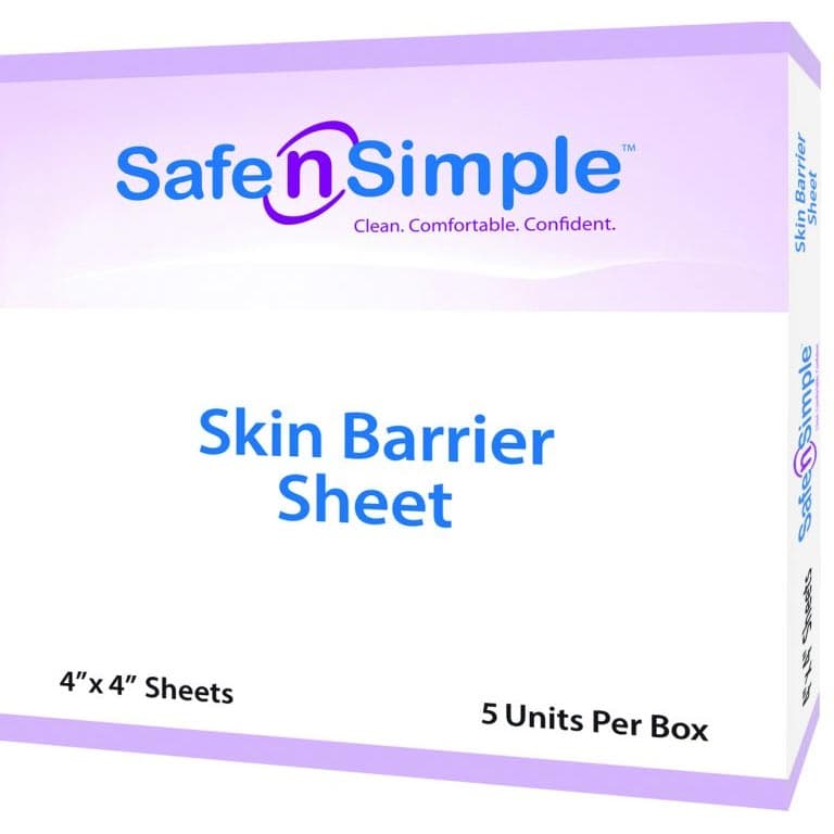Safe n' Simple Skin Barrier Sheet - Case of 50 - Image 1