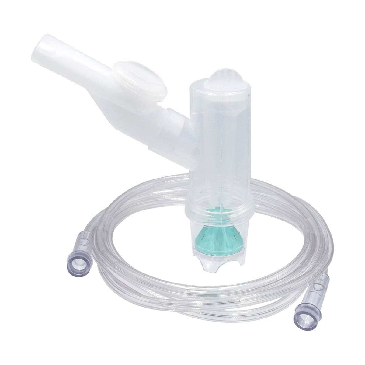 NebuTech Reusable Nebulizer with Mouthpiece with 7 foot Tubing - Box of 10 - Image 1