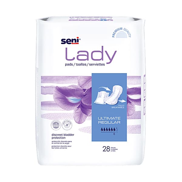 Seni Lady Ultimate Pads, Regular - Case of 224 - Image 1