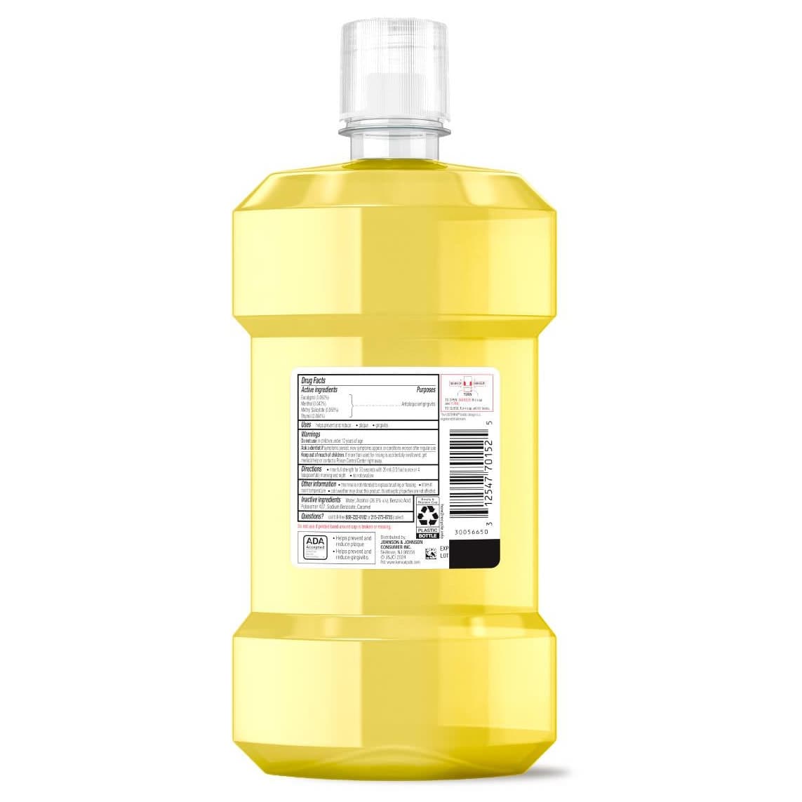 Listerine Original Antiseptic Mouthwash, 1 L - Image 2