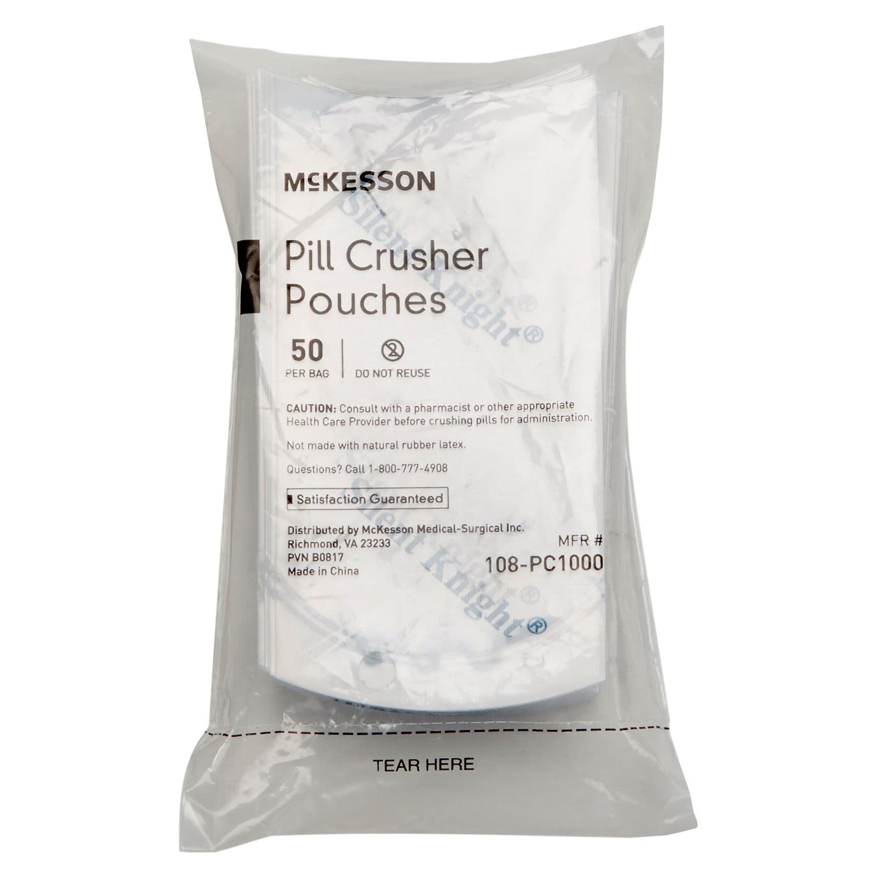 McKesson Single Use Pill Crusher Pouch - Image 2