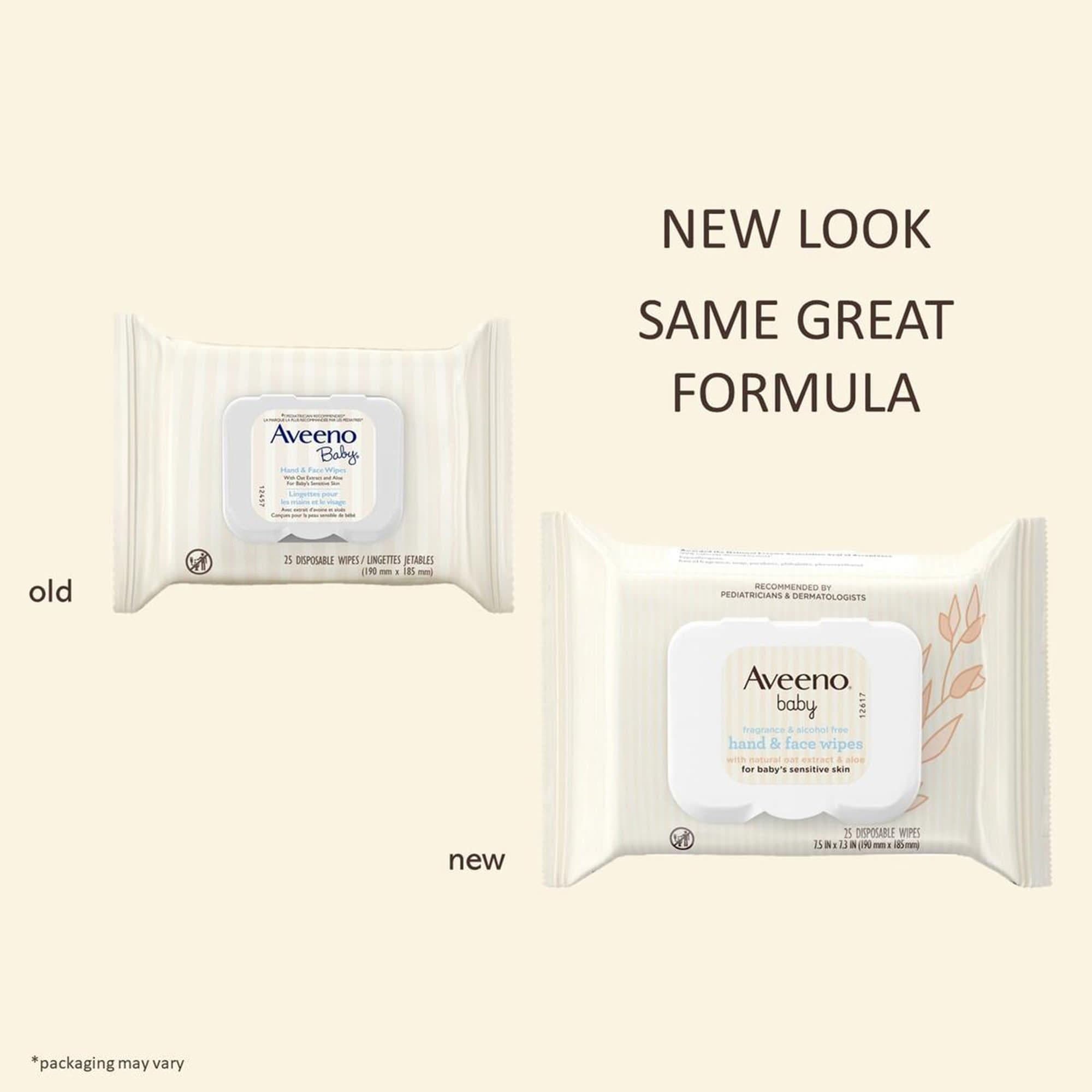 Aveeno Baby Soft Wipe Unscented - Package of 25 - Image 2