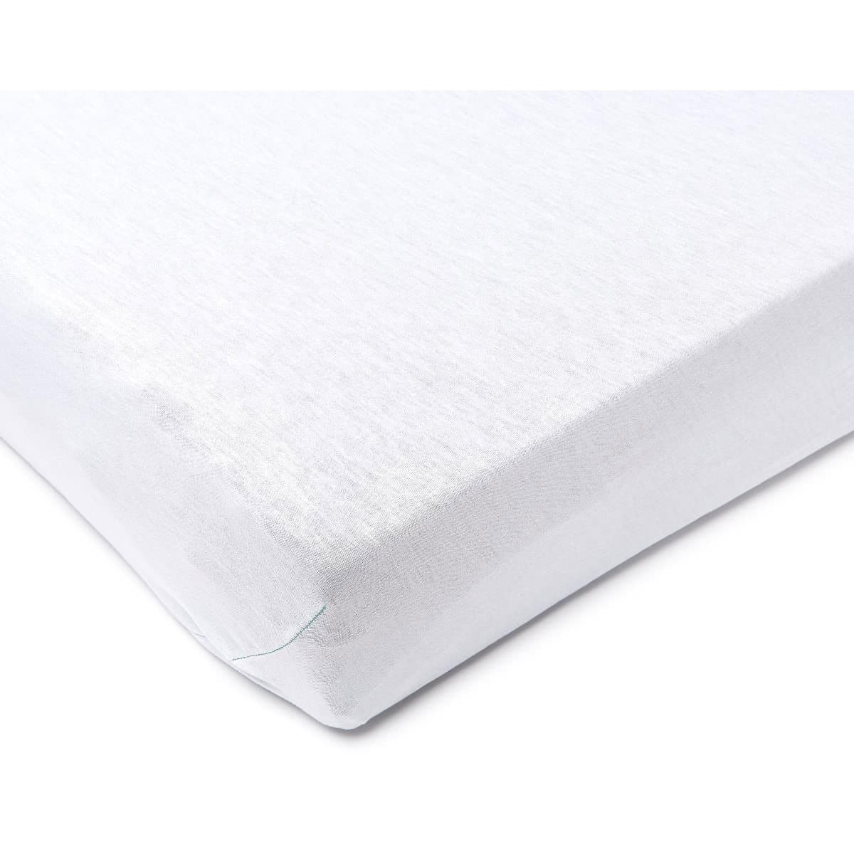 Medline PermaMax Contour Bed Sheet, 48" × 88" × 14" - Dozen of 12 - Image 1