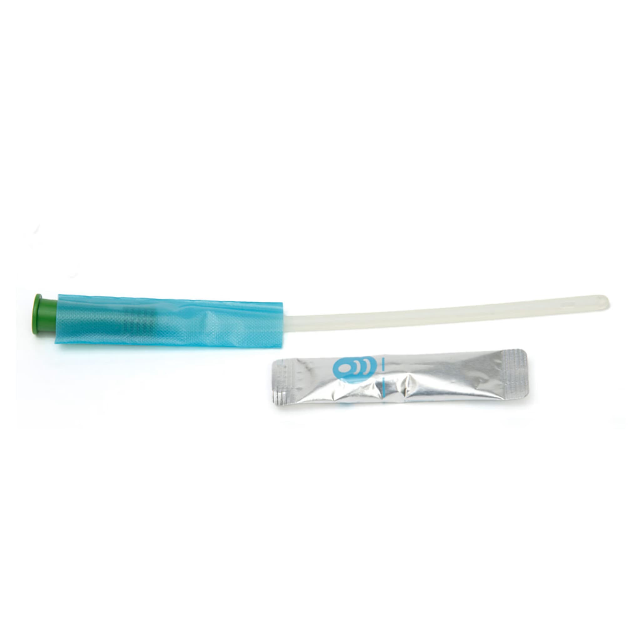 GentleCath Glide Intermittent Catheter with Straight Tip, 16 Fr, 8" - Each - Image 1