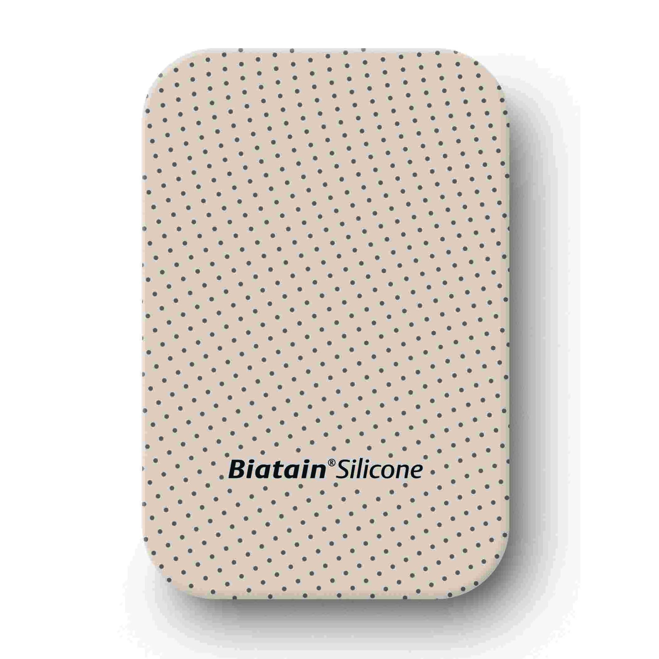 Biatain Silicone Non-Border Foam Dressing, 2" x 3" - Image 1