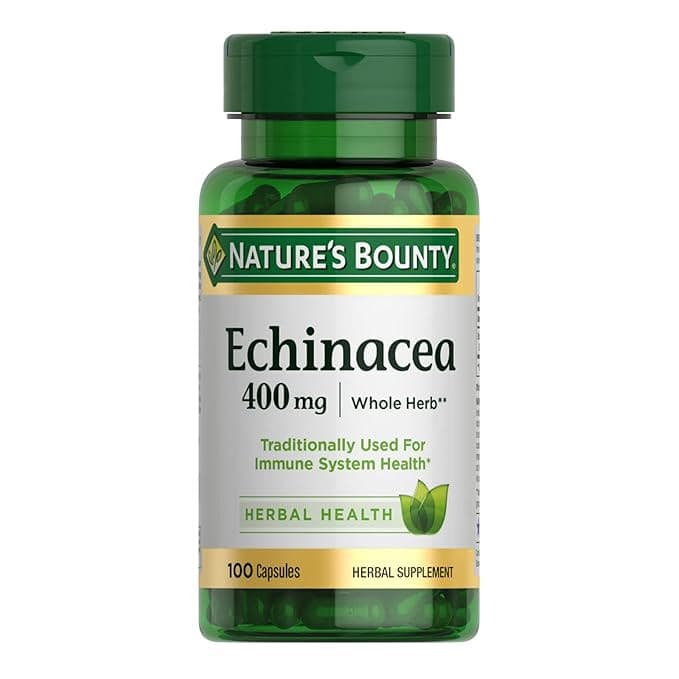 Nature's Bounty Echinacea, 400 mg - Bottle of 100 - Image 1
