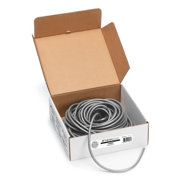 Theraband Non-Latex Resistance Tubing, Silver, Super Heavy - Each - Image 1