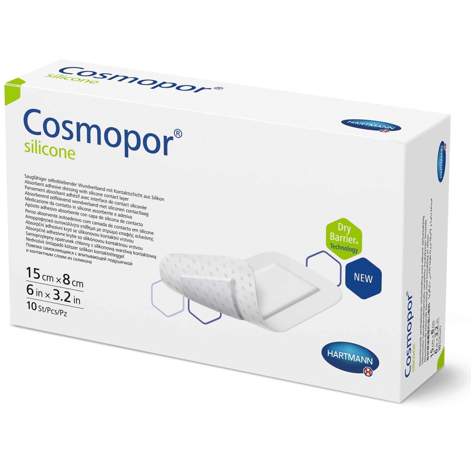 Cosmopor Silicone Dressing White Rectangle Sterile - Image 3