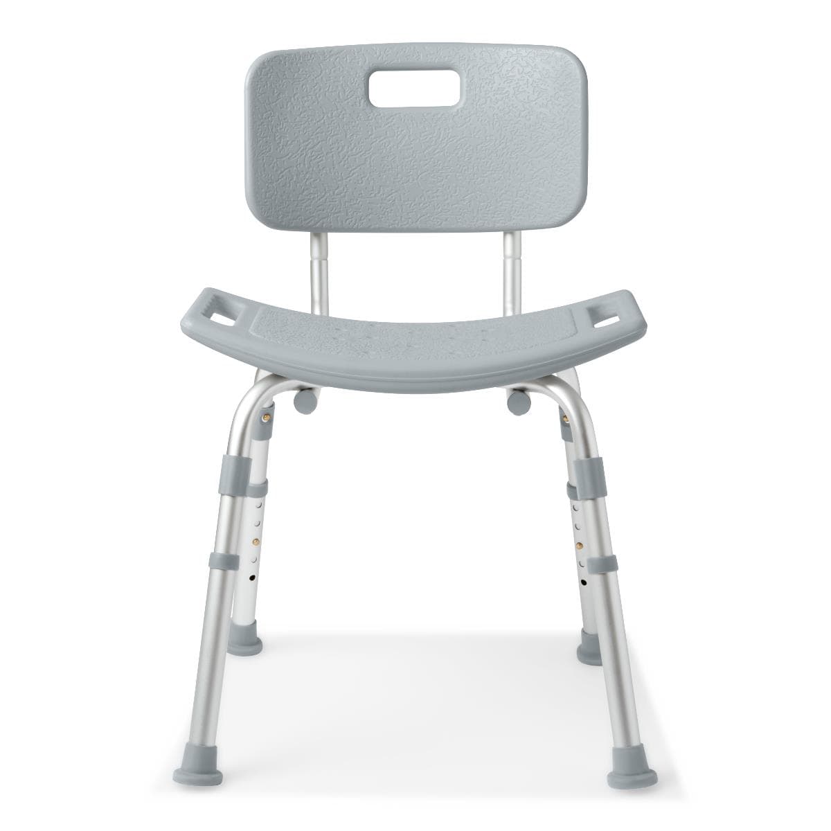Medline Gray Knockdown Shower Chair - Case of 4 - Image 3