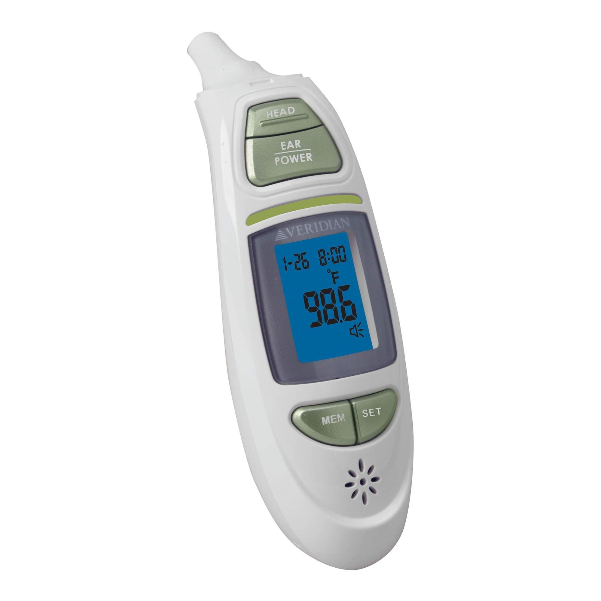 Veridian Talking Infrared Ear & Forehead Thermometer - Each - Image 1