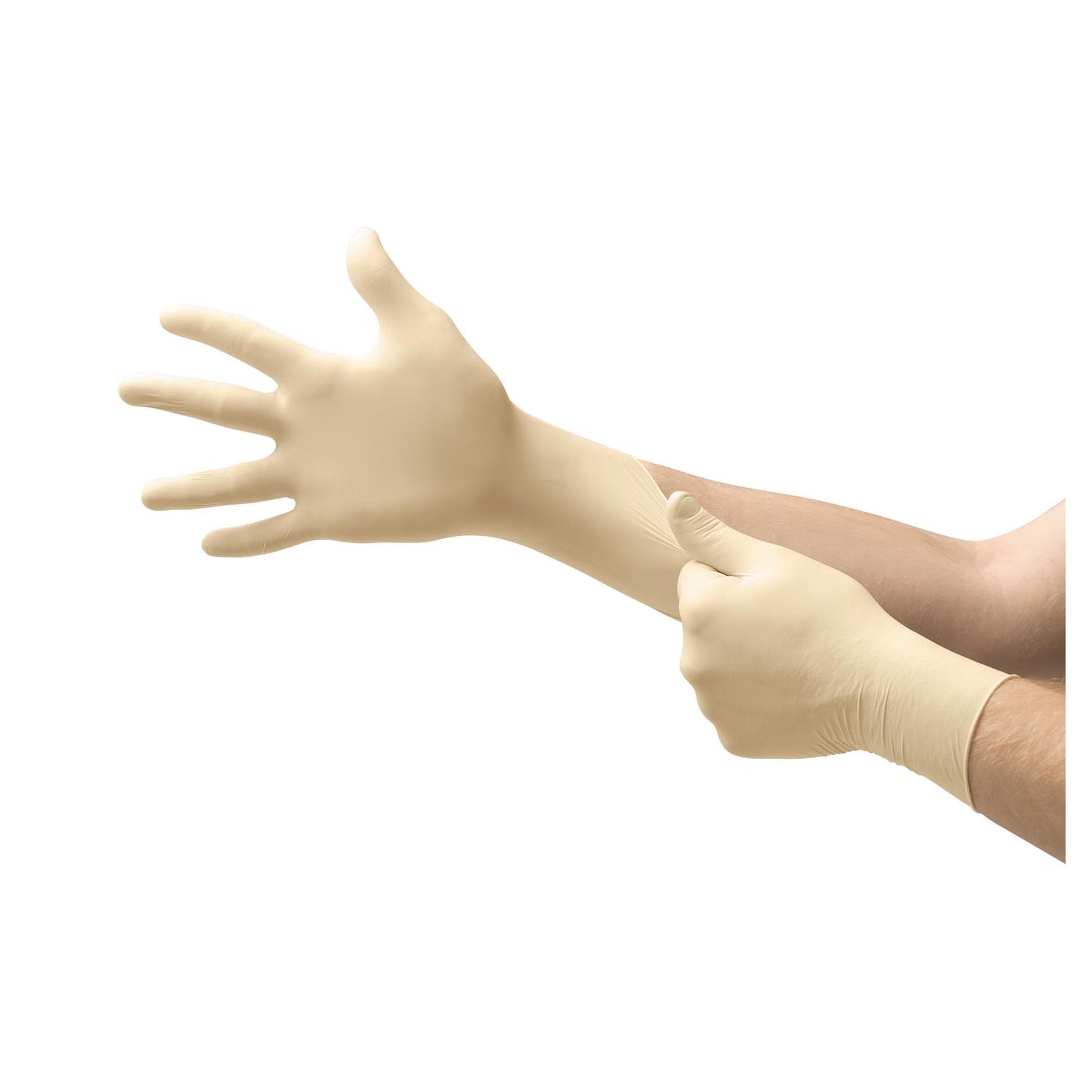 MICROFLEX Diamond Grip Powder-Free Latex Exam Gloves - Image 2