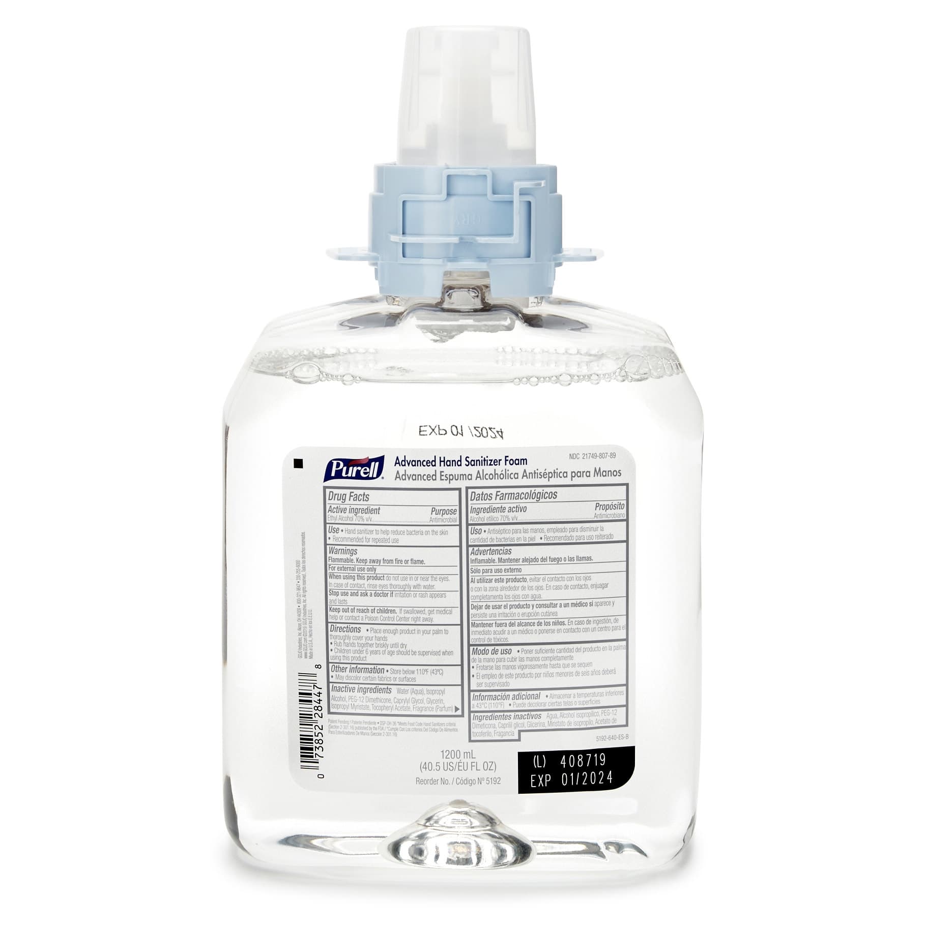 Purell Advanced Hand Sanitizer Foam Refill for Dispenser