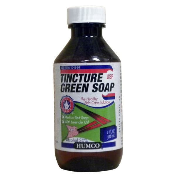 Humco Tincture of Green Soap Liquid, 4 oz - Case of 12 - Image 1