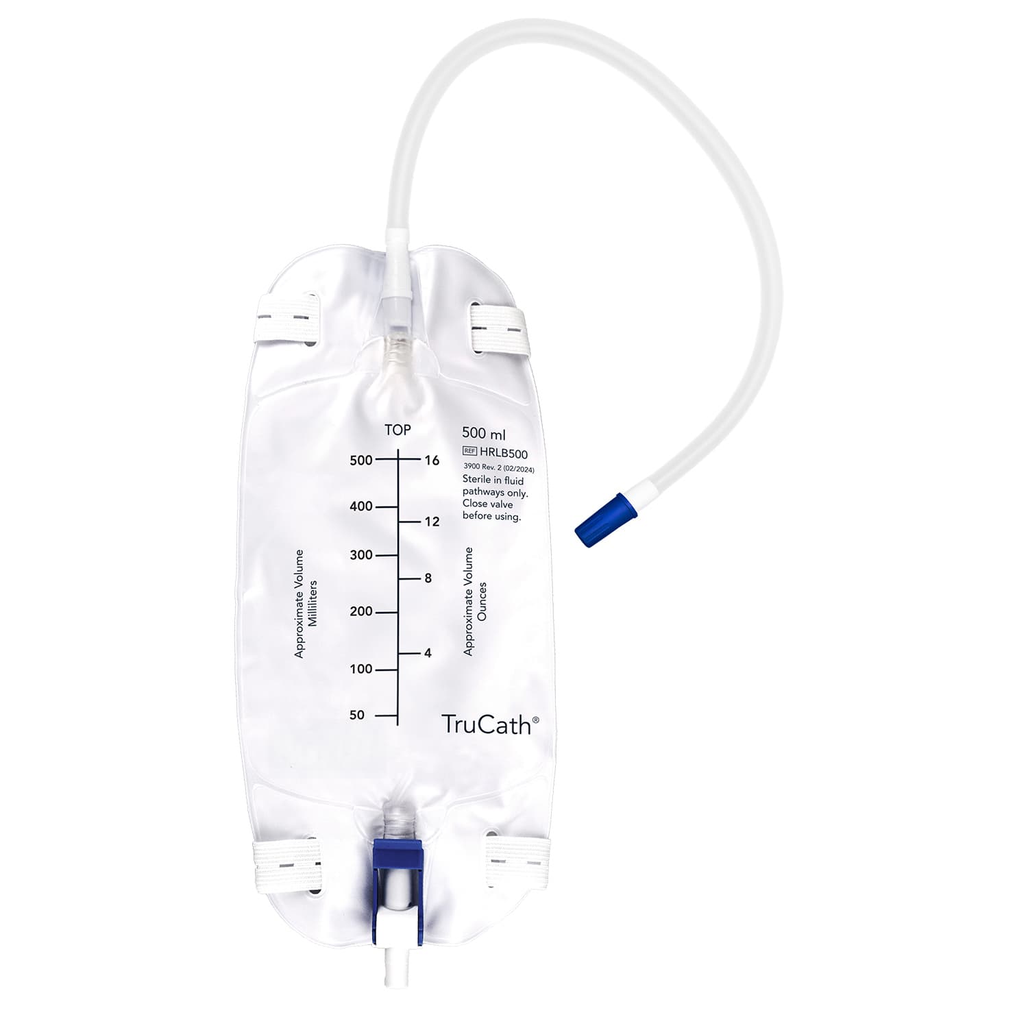TruCath Premium Urinary Leg Bag, 500 ml - Each - Image 1