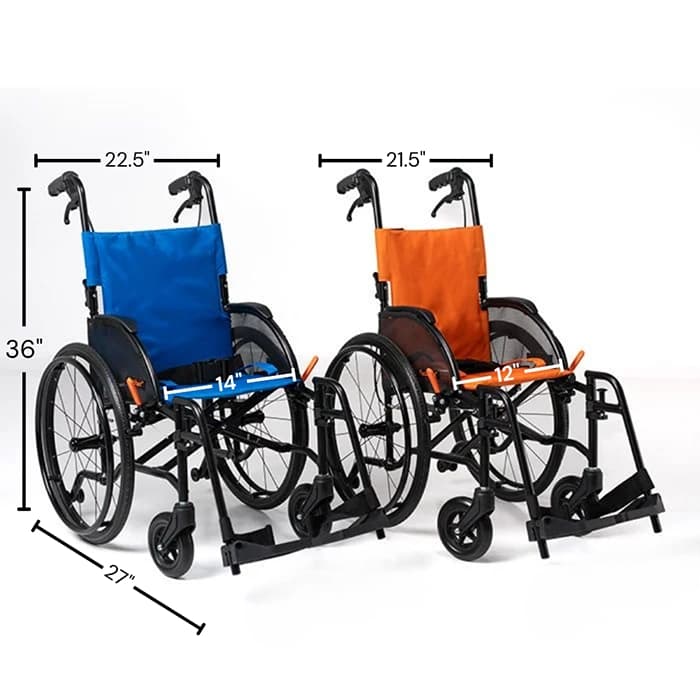 Feather Pediatric Lightweight Wheelchair - Image 3