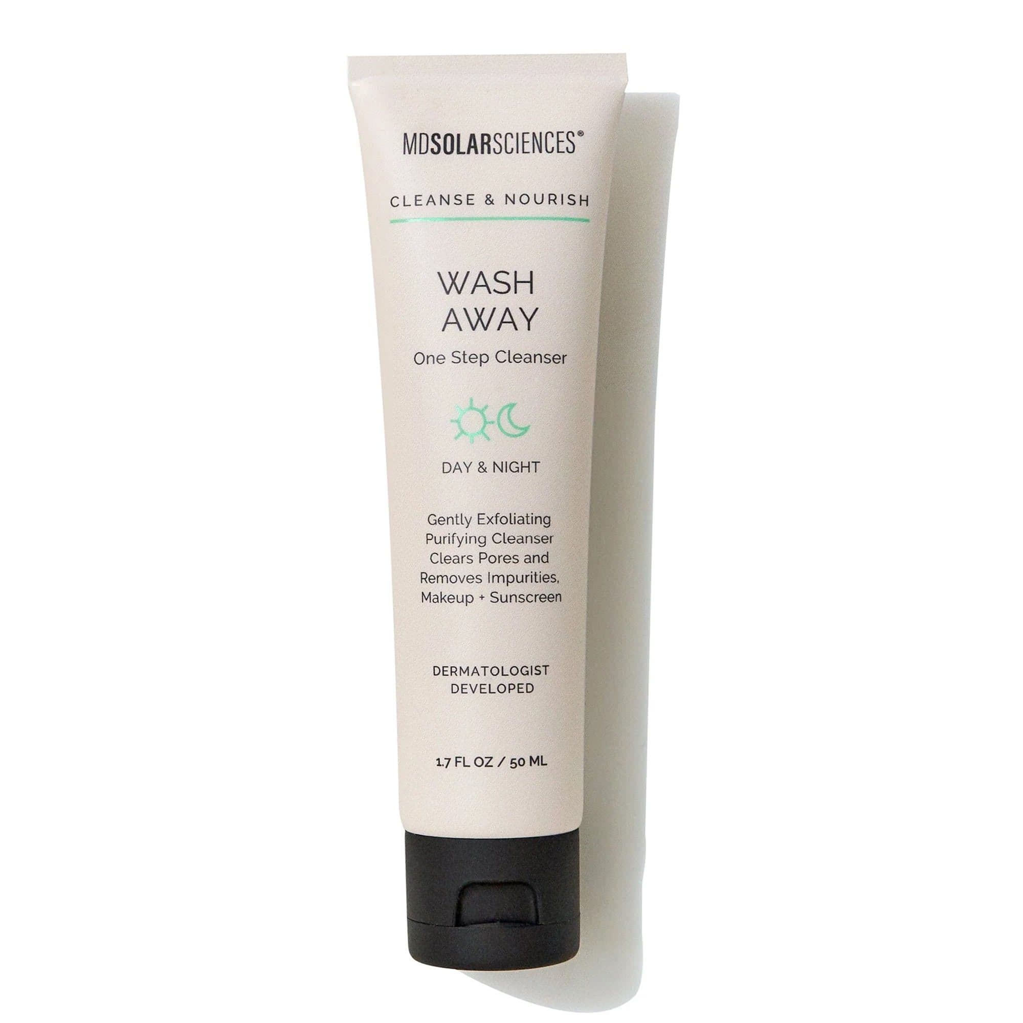 MDSolarSciences Wash Away One Step Cleanser, 1.7 oz - Case of 24 - Image 1