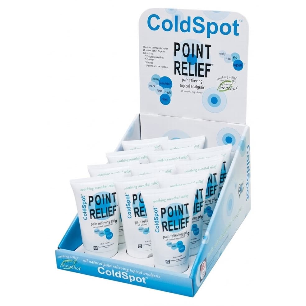 Point Relief ColdSpot Lotion, Roll On , 4 oz - Box of 12 - Image 1