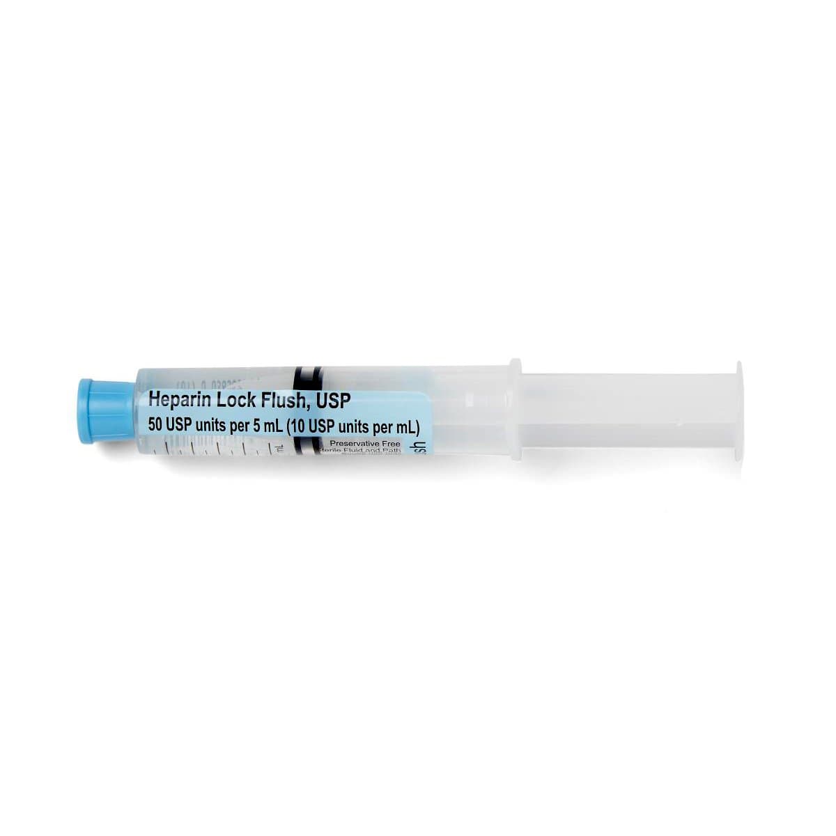 Medline 10 ml Syringes Prefilled with Heparin, 10 u per mL - Box of 30 - Image 1