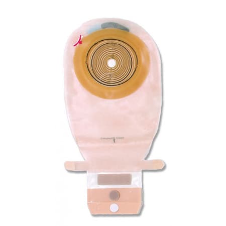 Assura Convex Light MAXI Drainable Pouch, 15-33 mm Stoma, Transparent - Box of 10 - Image 1