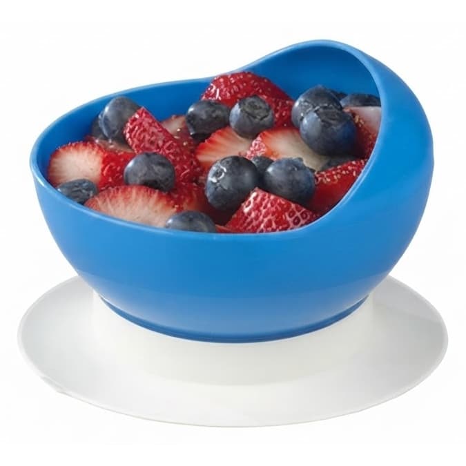 FabLife Scoop bowl with suction cup base, 4-1/2" diameter - Each - Image 1