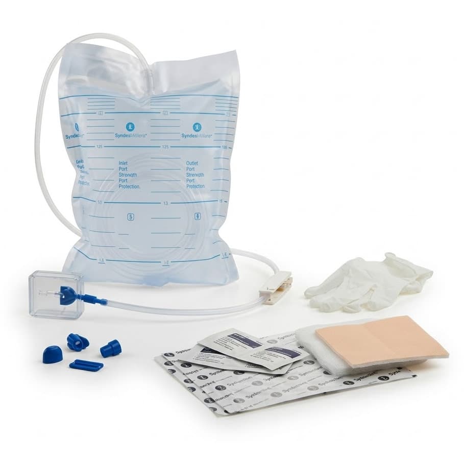 Rocket IPC Drainage Bag & Dressing Pack, 2000mL