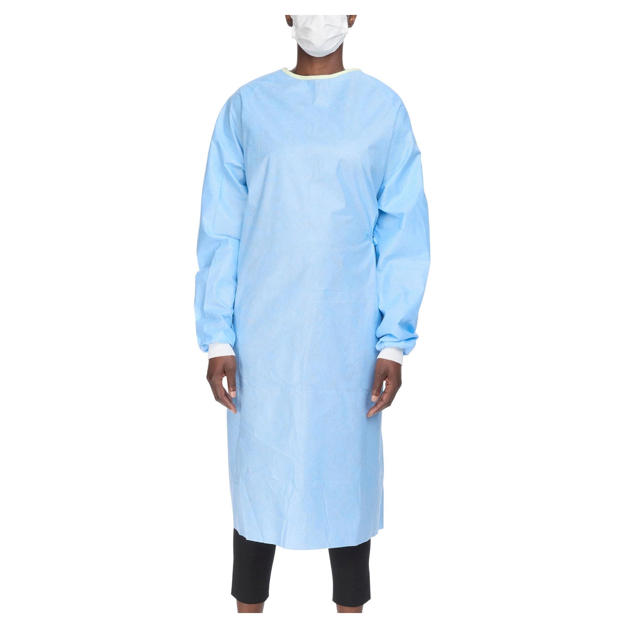 Evolution 4 Non-Reinforced Surgical Gown with Towel, Blue - Image 2