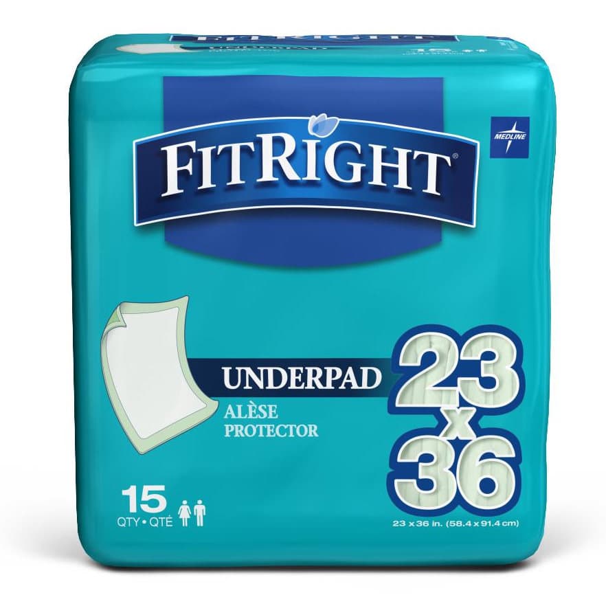 Medline FitRight Fluff Underpads - Image 10