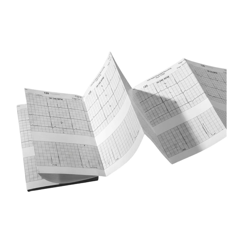 Vital Signs Diagnostic Recording Paper Z-Fold - Each - Image 1