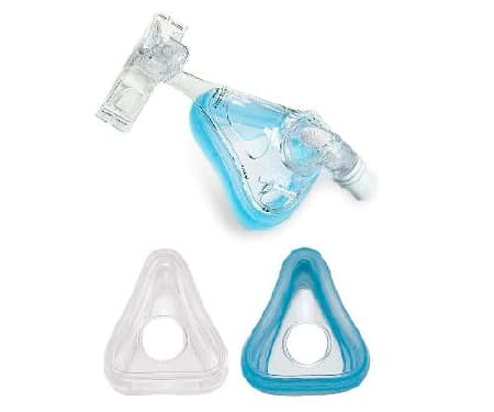 Amara Full Face CPAP Mask with Reduced Size Headgear and Frame, Large - Image 1