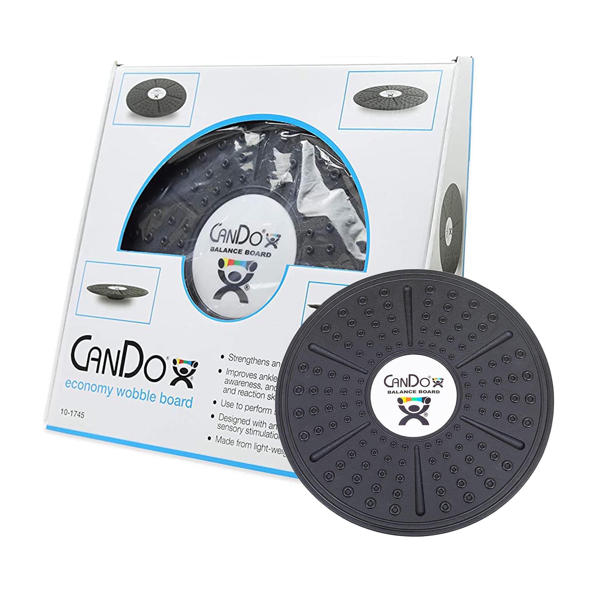 CanDo Economy Balance Board, 14" diameter - Image 1