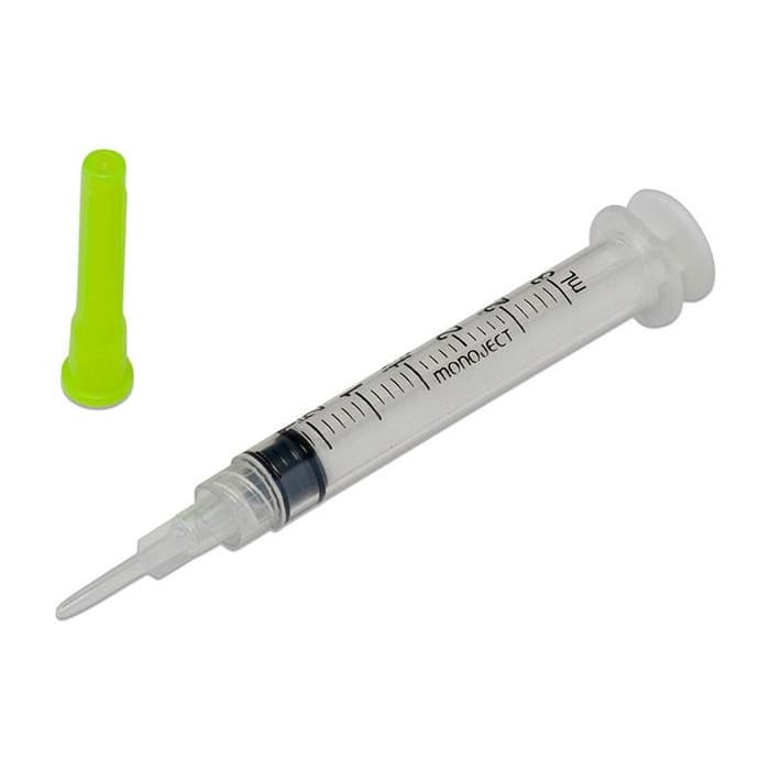 Monoject Bluntip Cannula with Syringe - Box of 100 - Image 1