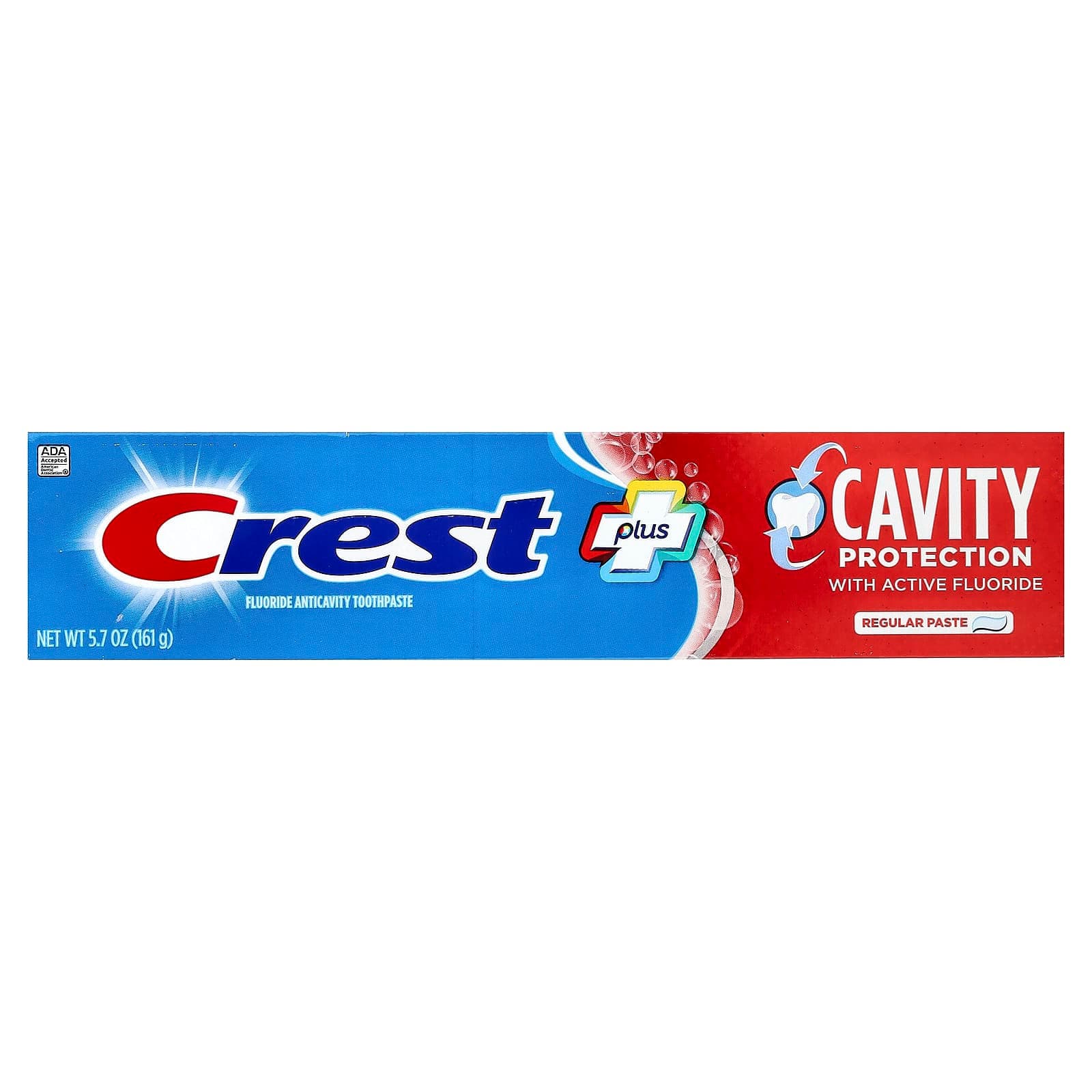 Crest Plus Cavity Protection Toothpaste, Regular, 5.7 oz - Each - Image 2